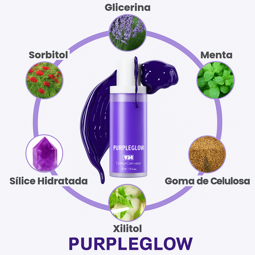PurpleGlow: Belleza que Comienza con Tu Sonrisa.